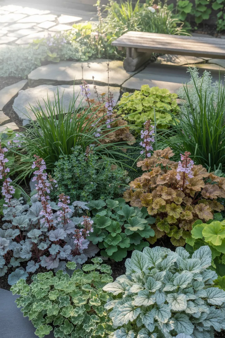 Vielfältige, pflegeleichte Pflanzen mit bunten Blüten und attraktiven Blättern, ideal für schattige Gärten und trockene Standorte.