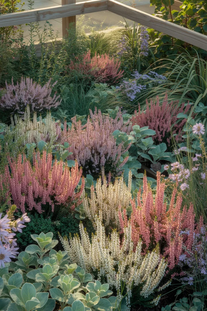 Grüne Vielfalt mit immergrünen Pflanzen: Kompakte Sträucher, farbenfrohe Blätter und duftende Blüten sorgen für ganzjährige Schönheit im Garten.