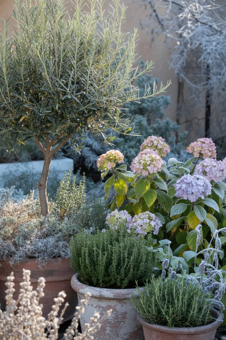 Vielseitige Gartenpflanzen, die duftende Aromen und silbrige Blätter bieten, ideal für trockene Standorte und bienenfreundliche Gärten.