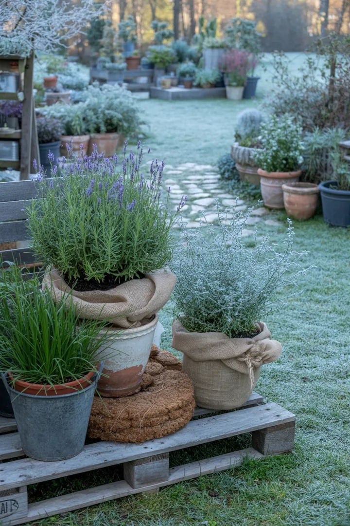 Kompakte, duftende Pflanzenarrangements mit immergrünen Sorten, auffälligen, bunten Blättern und pflegeleichten Vertretern für stilvolle Gärten.