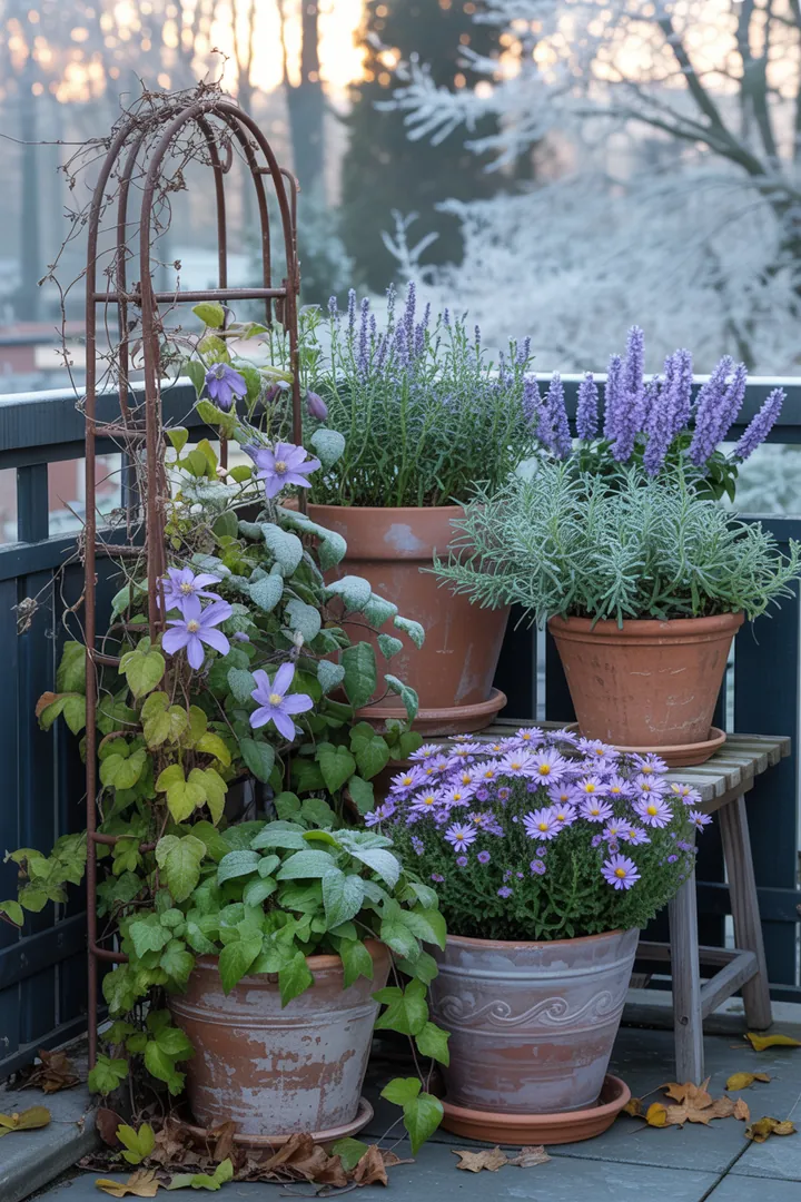 Vielfältige Pflanzenarrangements mit immergrünen, formbaren Gewächsen, duftenden Blüten und winterharten Sorten, die Farbe und Struktur in jeden Garten bringen.
