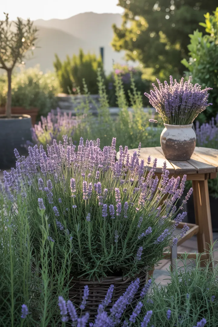 Bunte Blütenpracht in einem sonnigen Garten: Duftende Pflanzen, die trockenheitsresistent sind, ziehen Bienen an und bieten robusten Sommerstauden Lebensraum.