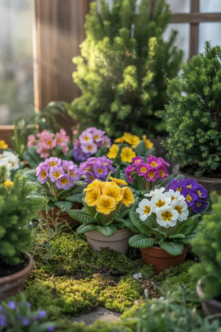 Bunte Frühlingsblumen, darunter frühe Blüher und frostharte Pflanzen, bringen Farbe und Duft in den Garten. Ideal für einen blühenden Start ins Jahr.