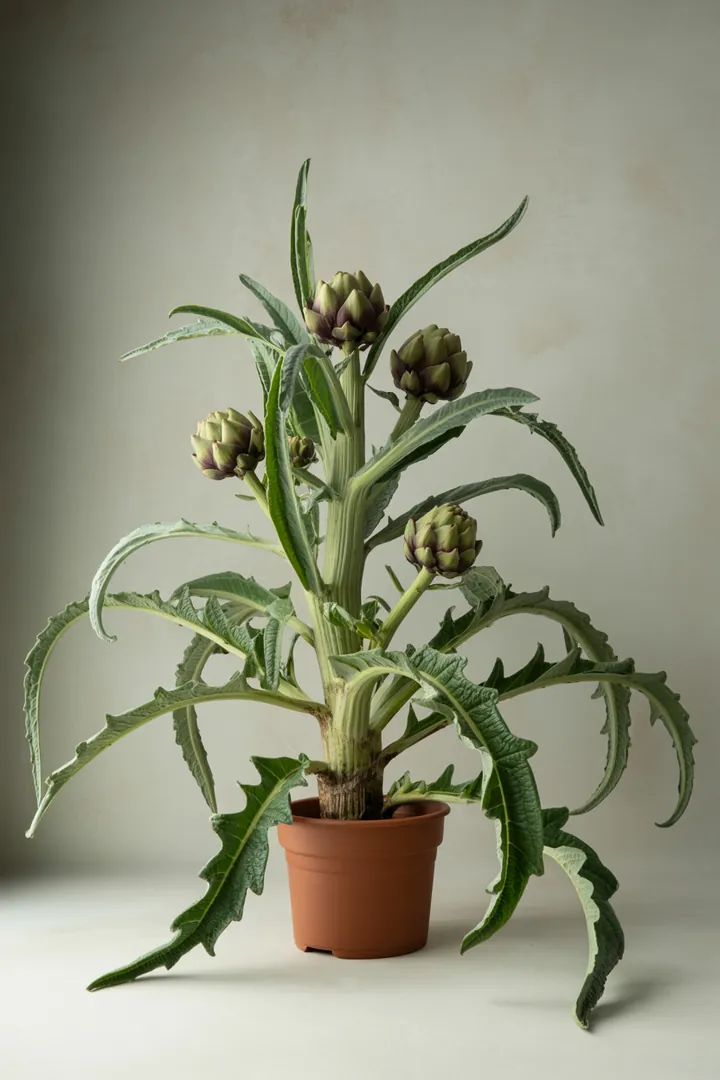 Artischocke – für Hochbeet, Garten, Beet – Standort: Sonne – Wasserbedarf: mittel