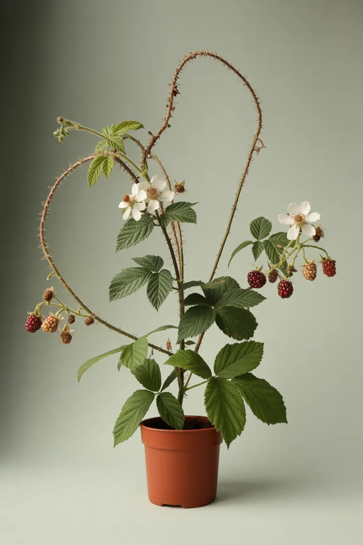 Brombeere (Strauch) – für Garten, Beet – Standort: Sonne – Wasserbedarf: mittel