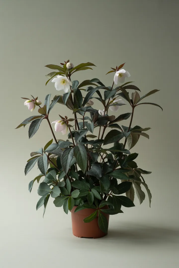 Christrose (Helleborus) – für Garten, Beet – Standort: Halbschatten, Schatten – Wasserbedarf: mittel