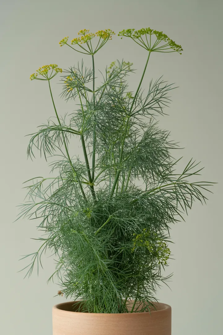 Dill – für Balkon, Terrasse, Kübel, Hochbeet, Garten, Beet – Standort: Halbschatten – Wasserbedarf: mittel