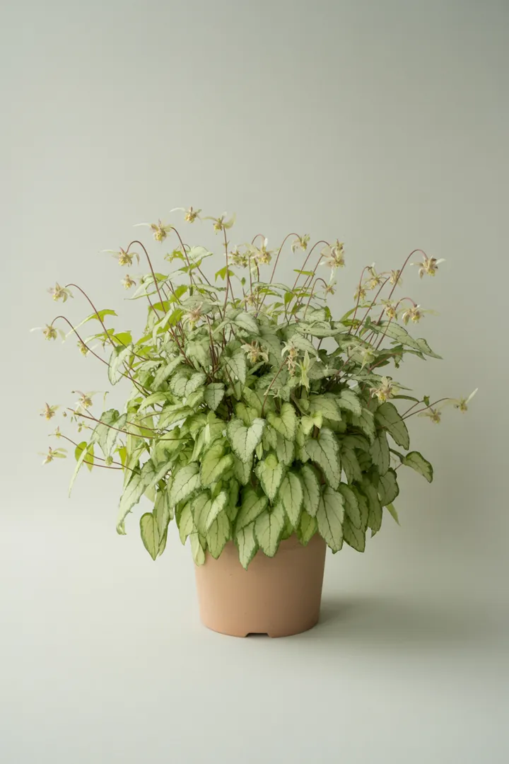 Elfenblume (eingewachsen) – für Garten, Beet – Standort: Halbschatten – Wasserbedarf: mittel