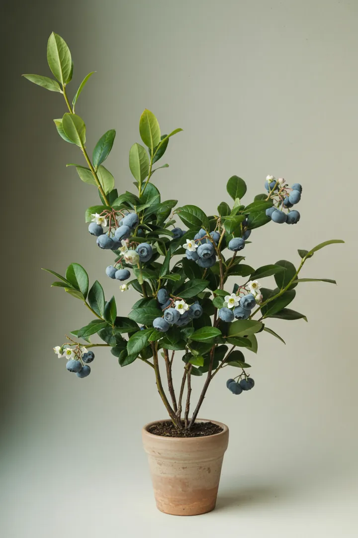 Heidelbeere (Kultur) – für Terrasse, Kübel, Garten, Beet – Standort: Halbschatten – Wasserbedarf: mittel