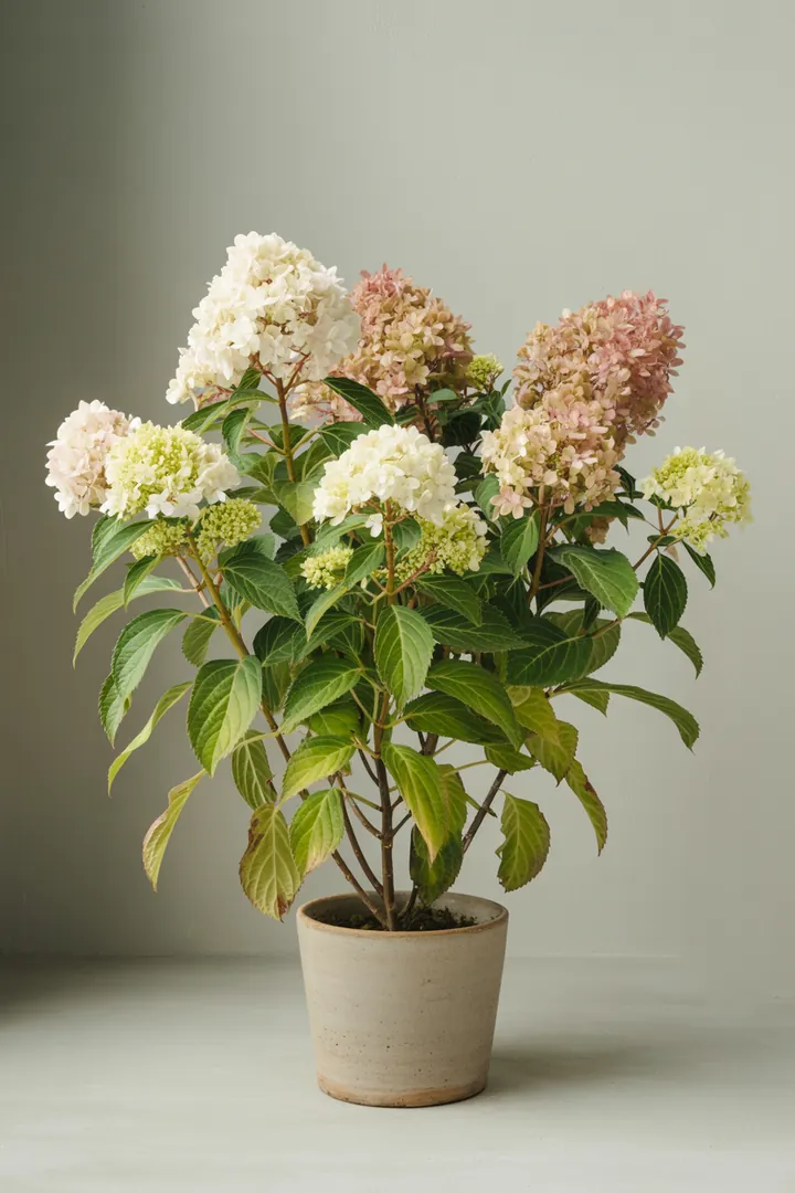 Hortensie (Rispenhortensie) – für Garten, Beet – Standort: Sonne – Wasserbedarf: hoch