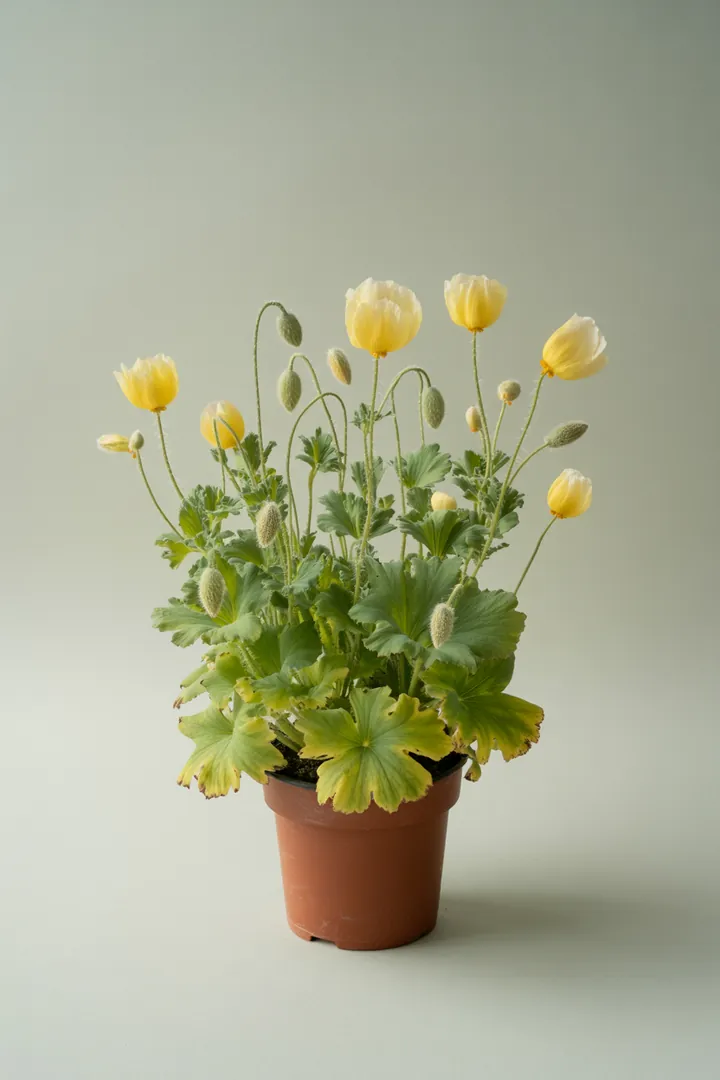 Japanischer Waldmohn – für Garten, Beet – Standort: Schatten – Wasserbedarf: mittel