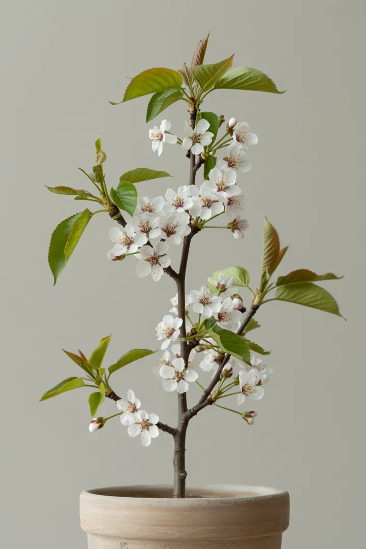 Kirsche (kleiner Baum) – für Garten – Standort: Sonne – Wasserbedarf: mittel