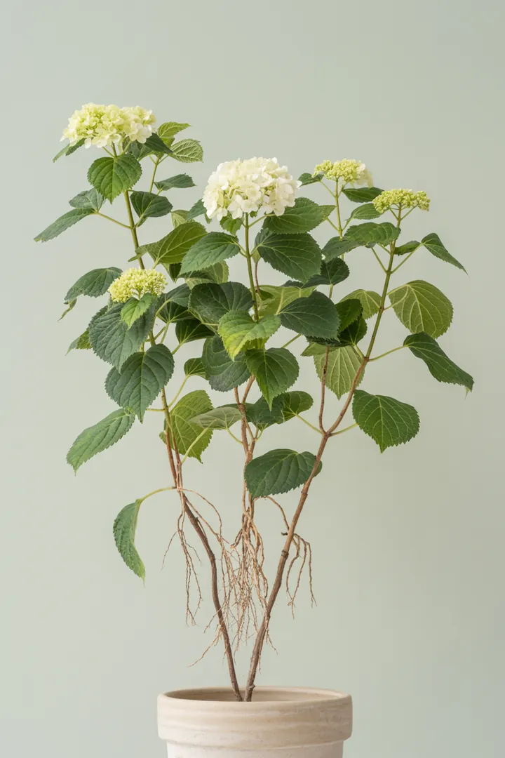 Kletterhortensie – für Garten – Standort: Halbschatten, Schatten – Wasserbedarf: hoch