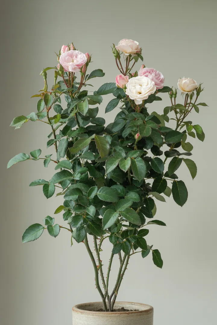 Kletterrose (robuste Sorten) – für Garten – Standort: Halbschatten – Wasserbedarf: mittel