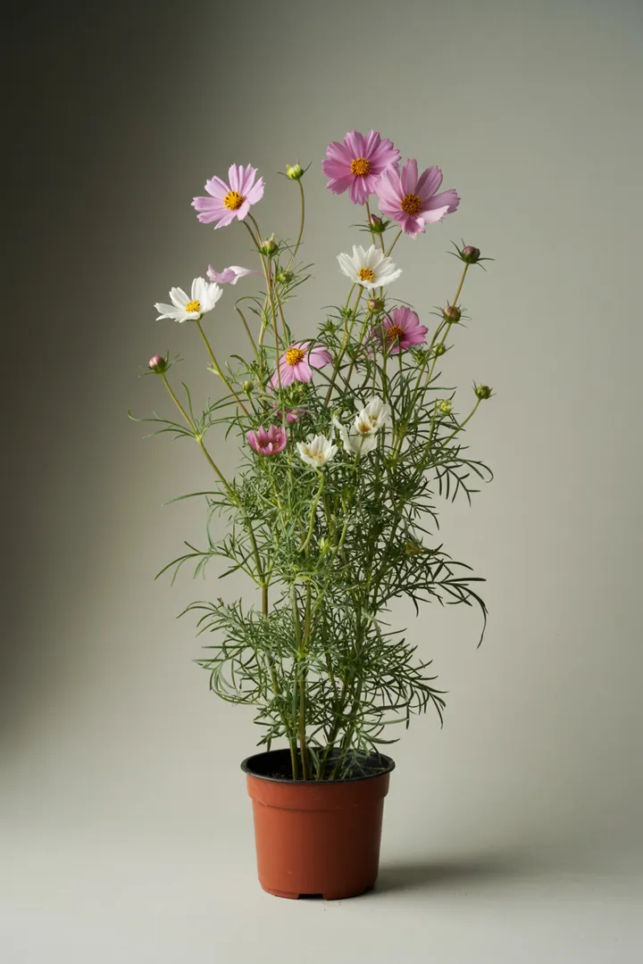 Kosmee – für Balkon, Terrasse, Kübel, Garten, Beet – Standort: Sonne – Wasserbedarf: mittel