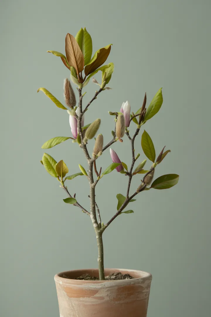 Magnolie (kleiner Baum) – für Garten – Standort: Sonne – Wasserbedarf: mittel