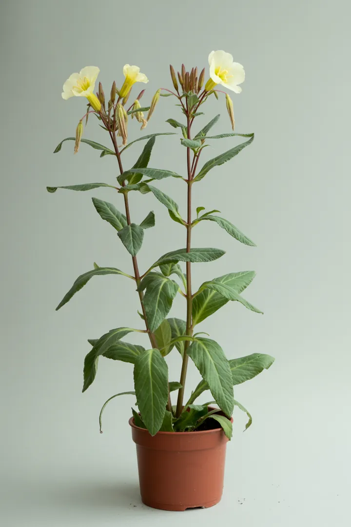 Nachtkerze (zweijährig/kurzlebig, oft wie Sommerblume) – für Hochbeet, Garten, Beet – Standort: Sonne – Wasserbedarf: wenig