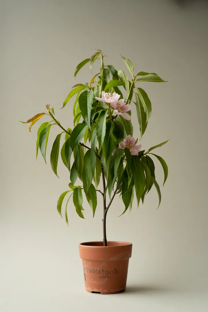 Pfirsich – für Terrasse, Kübel, Garten – Standort: Sonne – Wasserbedarf: mittel