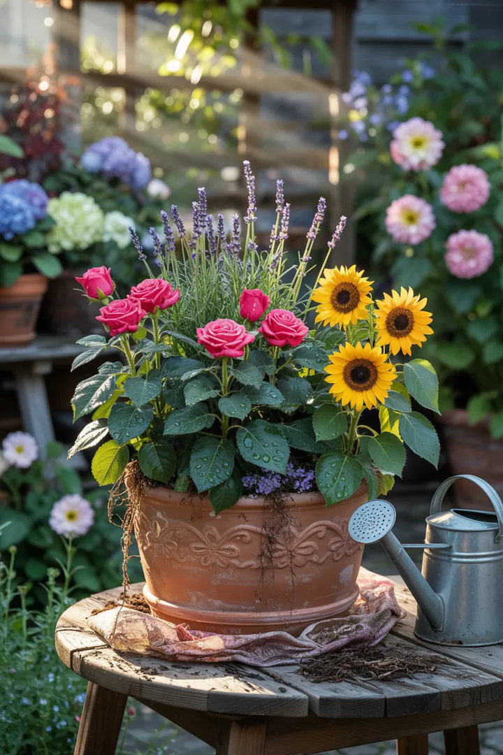 Ein innovativer Blumentopf mit integrierter Bewässerungstechnologie, der durch spezielle Substrate und Mulch die optimale Feuchtigkeit für Pflanzen speichert. Ideal für die einfache Pflege.