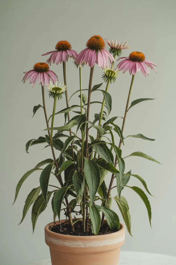 Purpur-Sonnenhut (Echinacea) – für Garten, Beet – Standort: Sonne – Wasserbedarf: wenig