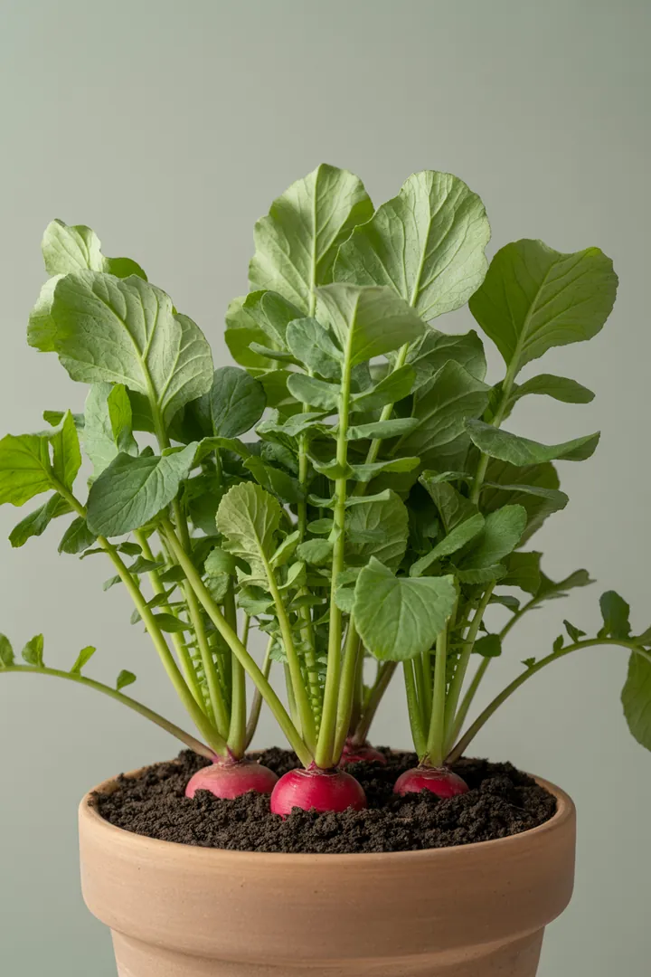 Radieschen – für Balkon, Terrasse, Kübel, Hochbeet, Garten, Beet – Standort: Halbschatten – Wasserbedarf: mittel