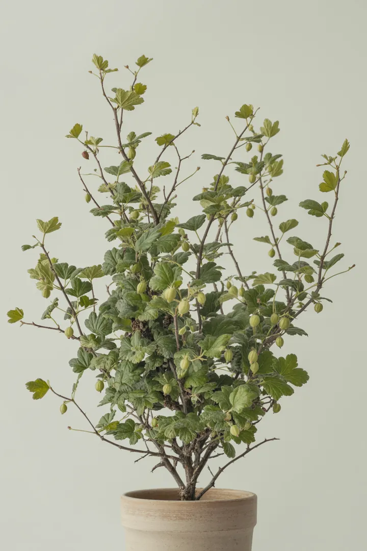 Stachelbeere – für Hochbeet, Garten, Beet – Standort: Sonne, Halbschatten, Schatten – Wasserbedarf: mittel