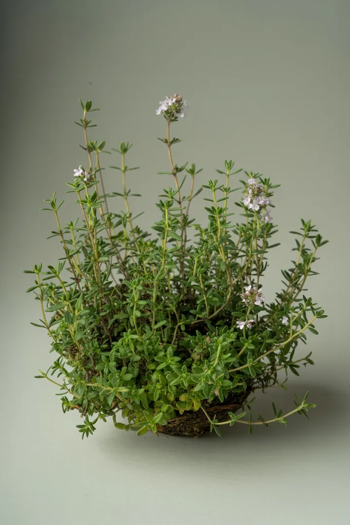 Thymian (Teppich-/Küchenkraut) – für Kübel, Hochbeet, Garten, Beet – Standort: Sonne – Wasserbedarf: wenig