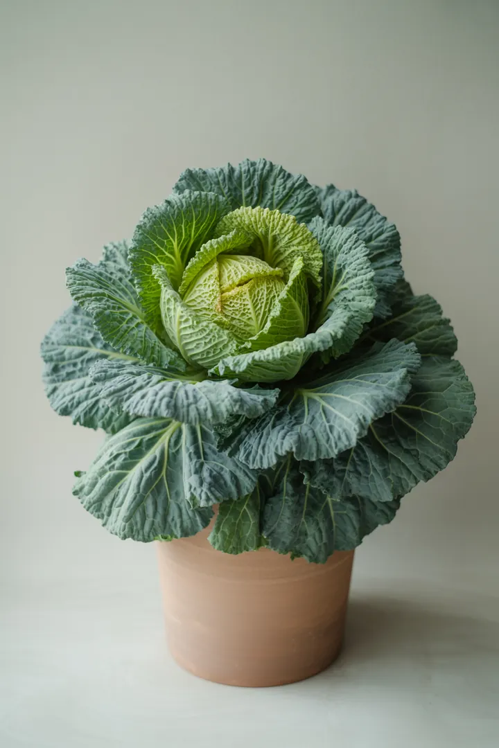 Wirsing – für Hochbeet, Garten, Beet – Standort: Sonne – Wasserbedarf: hoch