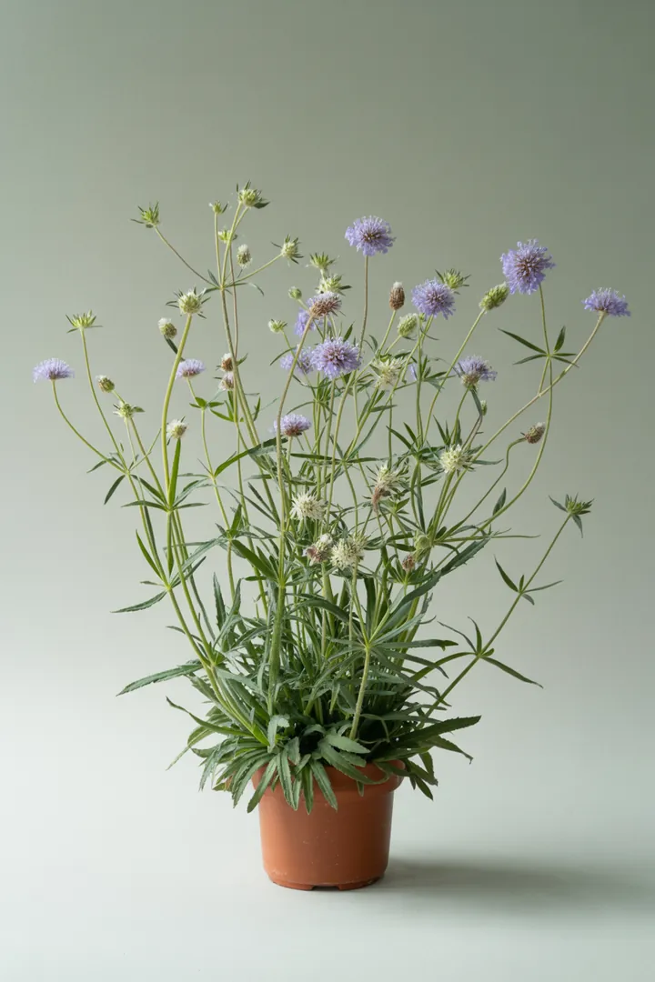 Witwenblume (Knautia) – für Garten, Beet – Standort: Sonne – Wasserbedarf: wenig