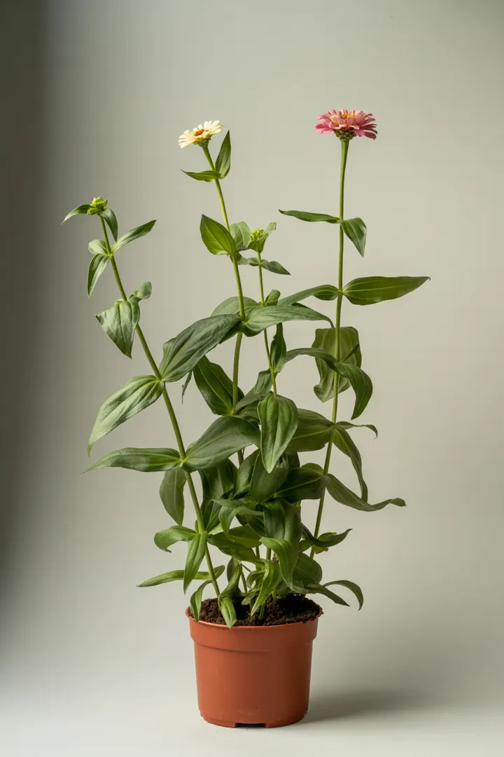 Zinnie – für Balkon, Terrasse, Kübel, Garten, Beet – Standort: Sonne – Wasserbedarf: mittel