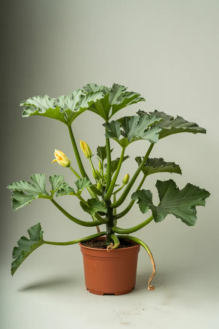 Zucchini (Kompaktsorten) – für Balkon, Terrasse, Kübel, Hochbeet, Garten, Beet – Standort: Sonne – Wasserbedarf: hoch